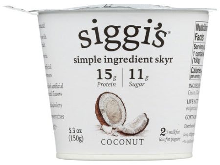 YOGURT SIGGIS COCONUT 2% 5.3oz    898248001183 Discount