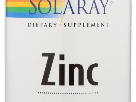 ZINC SOLARAY 100 VCAP 50MG    076280047103 on Sale