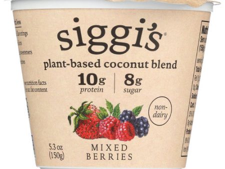 YOGURT SIGGI MIX BERRY DF 5.3oz    850004694121 For Sale