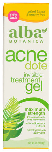 ACNE GEL ALBA .5OZ ACNE DOTE    724742007645 Supply