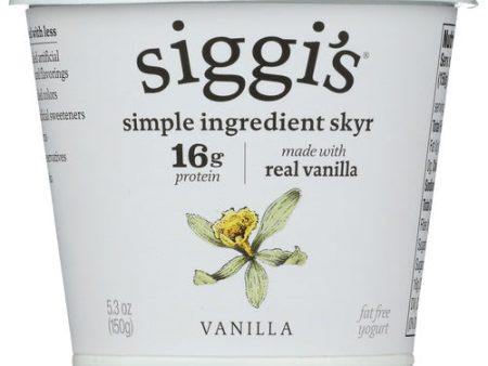 YOGURT SIGGIS VANILLA    898248001077 Fashion