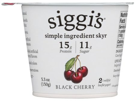 YOGURT SIGGIS BLACK CHERRY LF 2%    898248001503 Online Sale