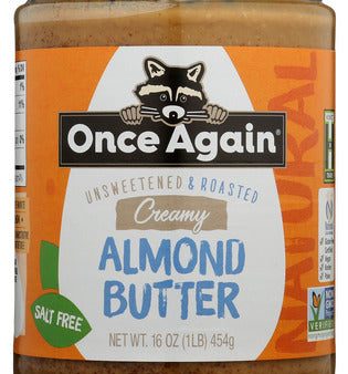 ALMOND BUTTER ONCE AGAIN SMOOTH     044082034416 Online Hot Sale