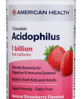 ACIDOLPHILUS CHEWABLE AMERICAN HEAL    076630303224 Hot on Sale