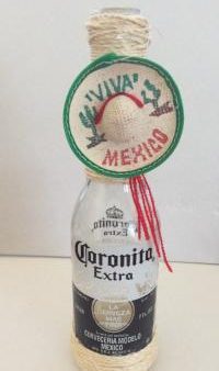 Cinco De Mayo Bottle Vase Centerpiece For Sale