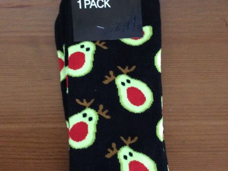 H&M Christmas Socks Avocado Reindeer Online