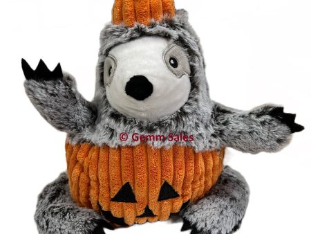 Giftable World Pet Toy Collection - Sloth Jack-O-Lantern Dog Toy Online Sale