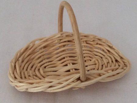 Miniature Flower Basket, Miniatures Craft Supply - 3 Inches Cheap