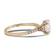 1.50ct Round Lab Grown Diamond Louise Ring Online Sale