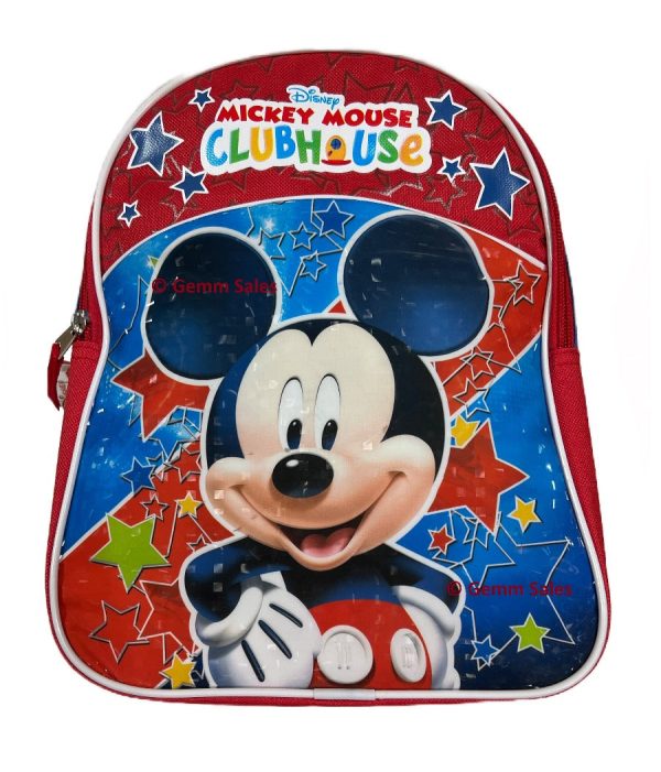 Disney Mickey Mouse Clubhouse Toddler Backpack Hot on Sale