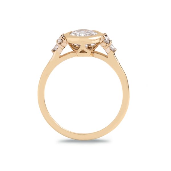 1.50ct Oval Lab Grown Diamond Kylie Ring Online