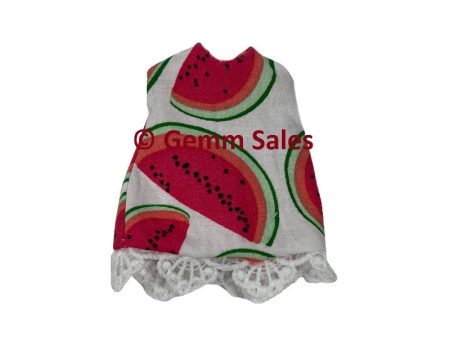 Monst Doll Summer Watermelon Dress Handmade, Holala Xiaomi Doll Dress on Sale