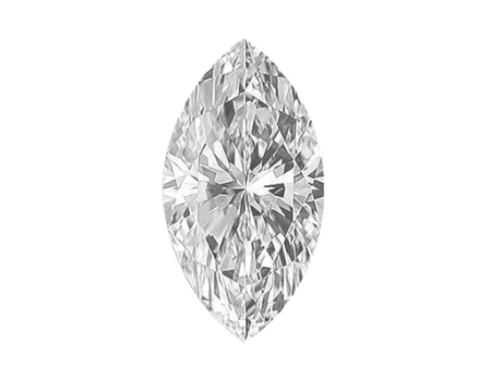 2.03ct IGI Marquise G SI1 Lab Grown For Discount