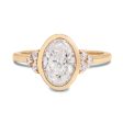 1.50ct Oval Lab Grown Diamond Kylie Ring Online