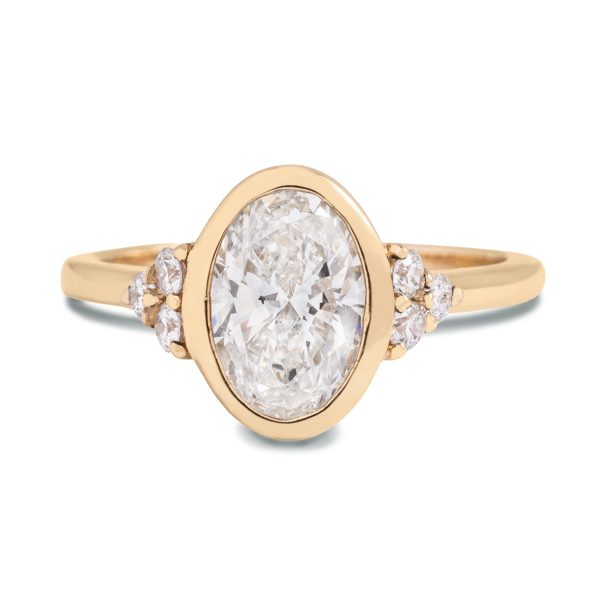 1.50ct Oval Lab Grown Diamond Kylie Ring Online