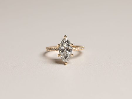 2.02ct Marquise Lab Grown Diamond Nova Ring Fashion