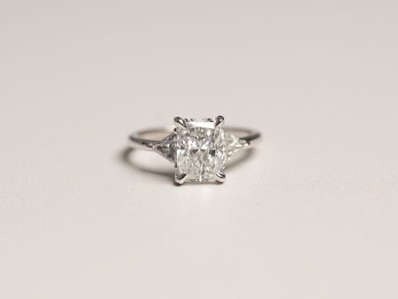 2.04ct Radiant Lab Grown Diamond Brandi Ring Online Hot Sale