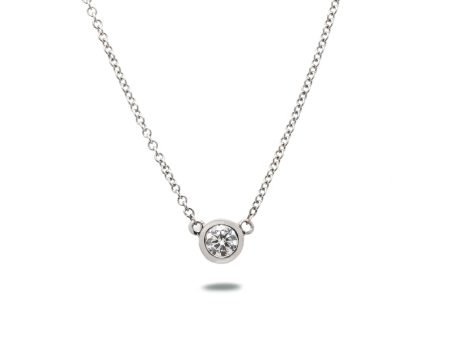 0.38ct Lab Grown Diamond Mae Necklace Cheap