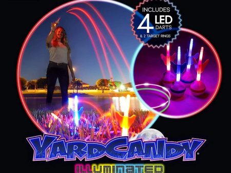 Yard Candy Illuminated Backyard LED Lawn Darts Online Hot Sale