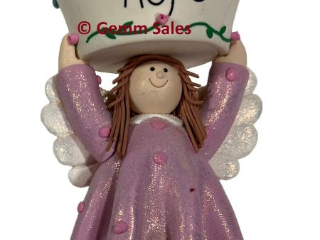 Angel Tea Light Holder 4  long Discount